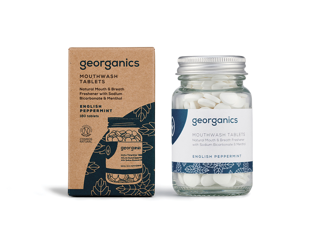 PASTILHAS GEORGANICS ELIXIR HORTELA PIMENTA 180UN