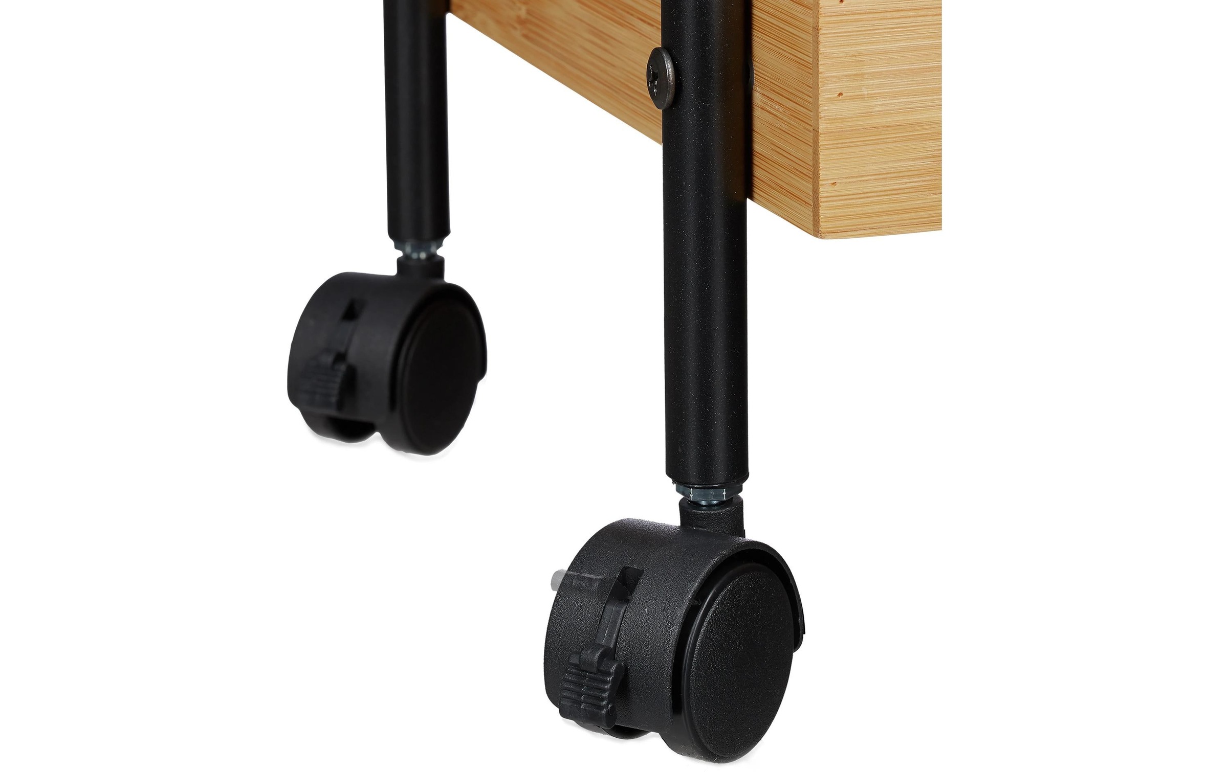relaxdays Servierwagen »mit 3 Ablagen 70 x 50 x 28 cm«