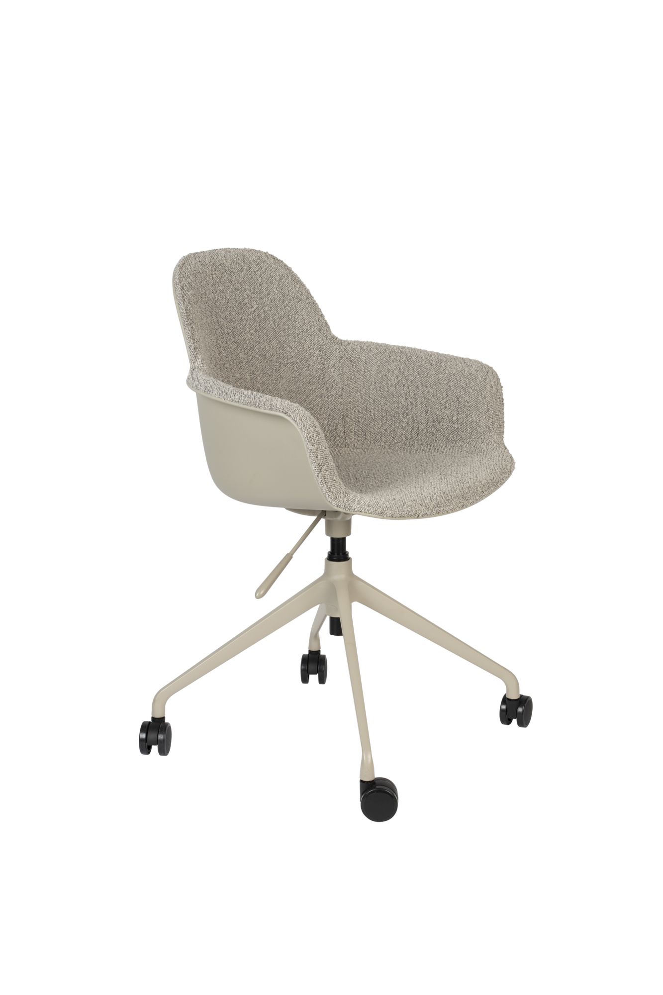 Bureaustoel Albert Kuip met armleuning taupe