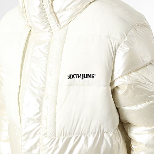 Doudoune Capuche M21672MOW Beige Clair