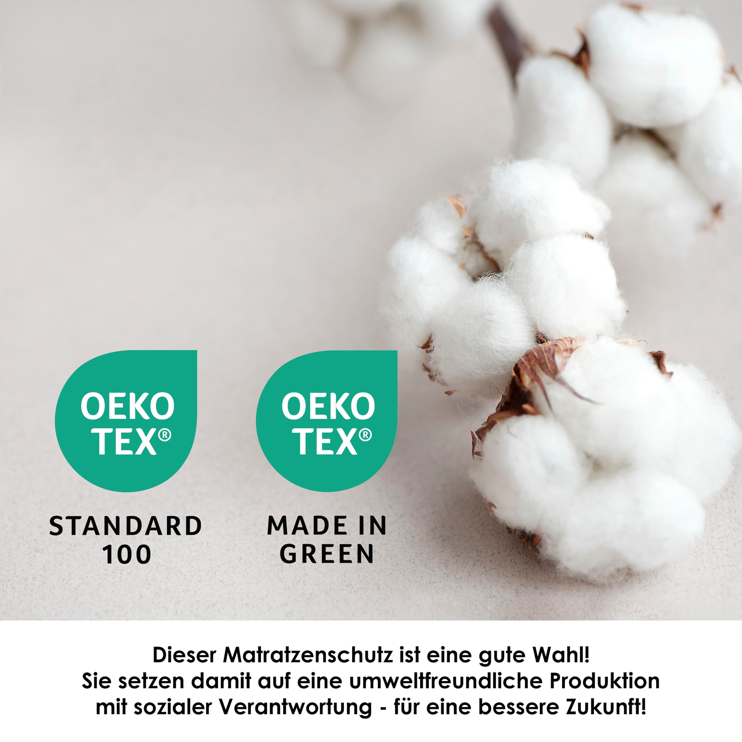 SETEX Matratzenauflage »14PE, Auflage 90x200 cm, 140x200 cm und weiteren Grössen« In der Babygrösse 70 x 40 cm ohne Eckgummi zum Schutz Ihres Kindes