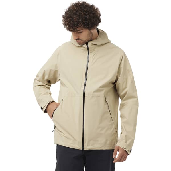 Veste randonnée SALOMON OUTERPATH 2.5L JACKET M WHITE PEPPER