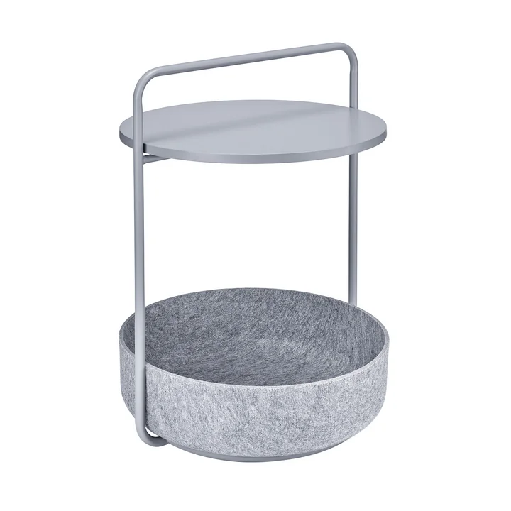 MiaCara - Tavolino Beistelltisch mit Katzenkorb, 50 x 50 x 62 cm, beton