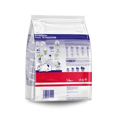 Cunipic Vetline knaagdiervoer Konijn Renal Detoxication Nieren 1,4 kg