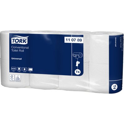 TORK Papier toilette, 2 couches, blanc