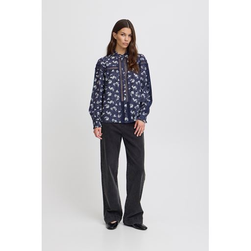 Atelier Rêve Harper Jeans, Meteorite Washed Denim, 36