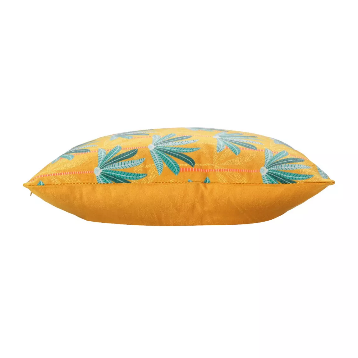 Housse de coussin velours (40 x 40 cm) Oasis Jaune