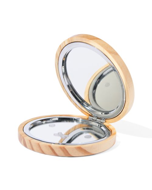 miroir de poche Miffy bois