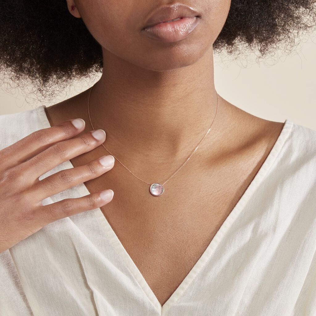 Collier Joana Or Rose Nacre