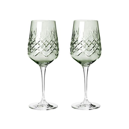 Frederik Bagger Crispy Madame 2-pak Vinglas, Emerald, 35 cl