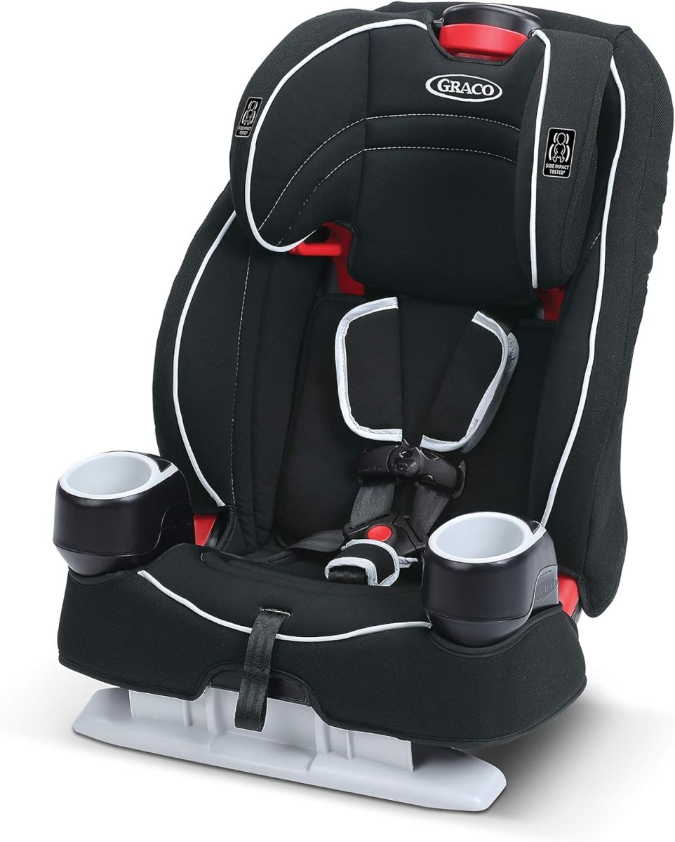 Graco Atlas 65 2-in-1 Harness Booster Car Seat, Glacier