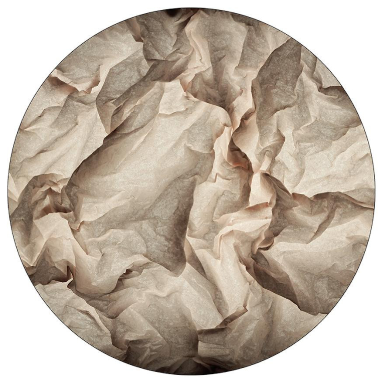 Moooi Carpets Crush vloerkleed Ø250 polyamide Dune