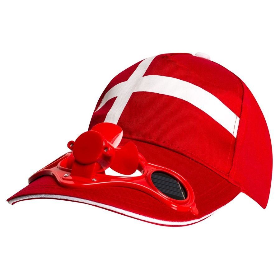 Danemark Casquette - Rouge/Blanc
