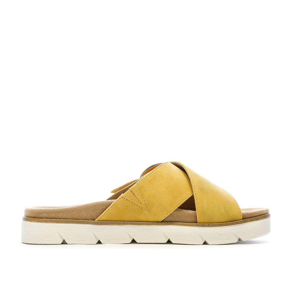 Relife Sandales Jaune Femme RELIFE Helene