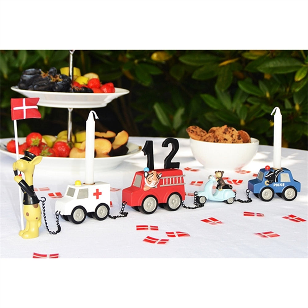 Køb Kids by Friis Fødselsdagstog Biler