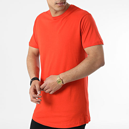 Tee Shirt Oversize Orange Foncé