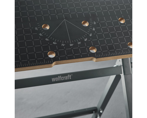 Wolfcraft MASTER 650 ERGO klem- en werktafel