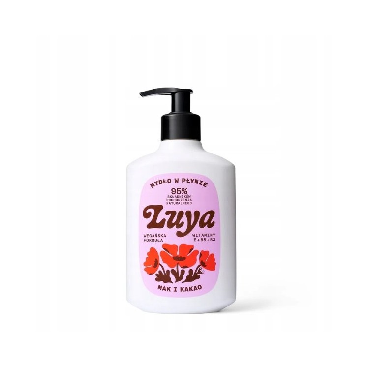 YOPE LUYA Flüssigseife Mohn und Kakao 400 ml