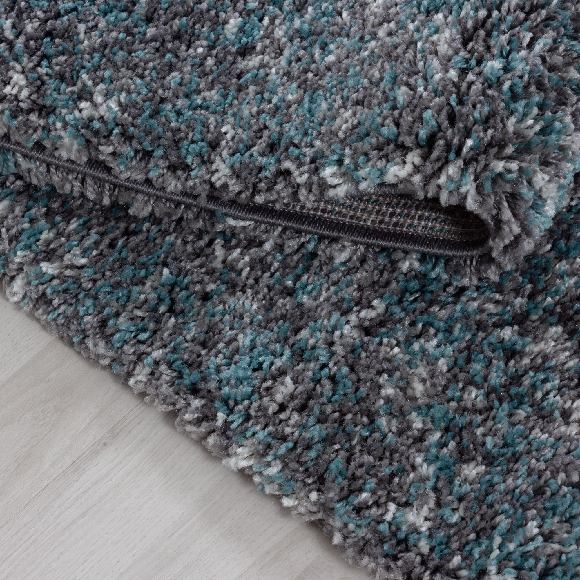 Modern Hochflor Teppich Flauschiger Langflor Teppich, Shaggy Flokati, Rechteckig