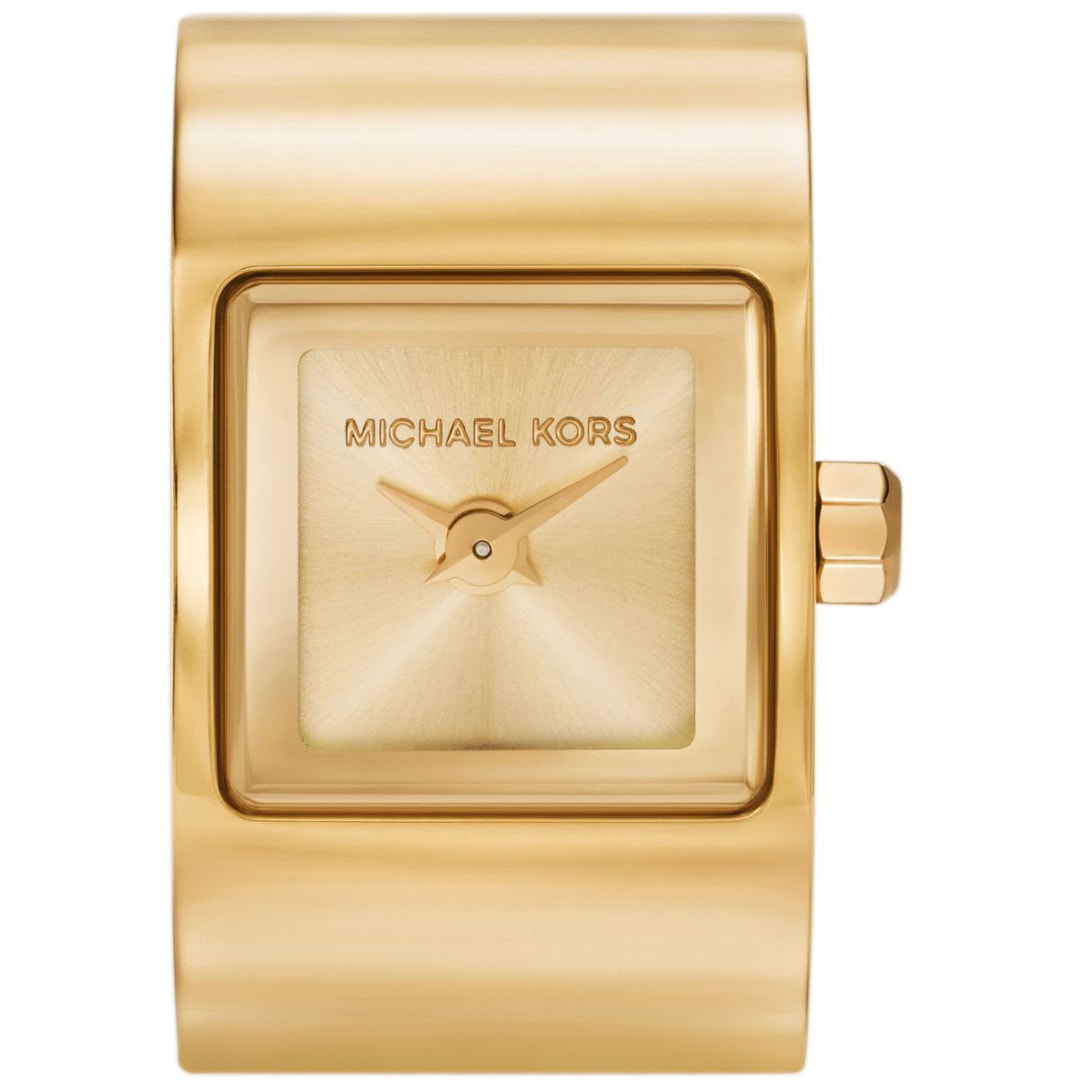 Michael Kors Darrington Ring Watch Goldig