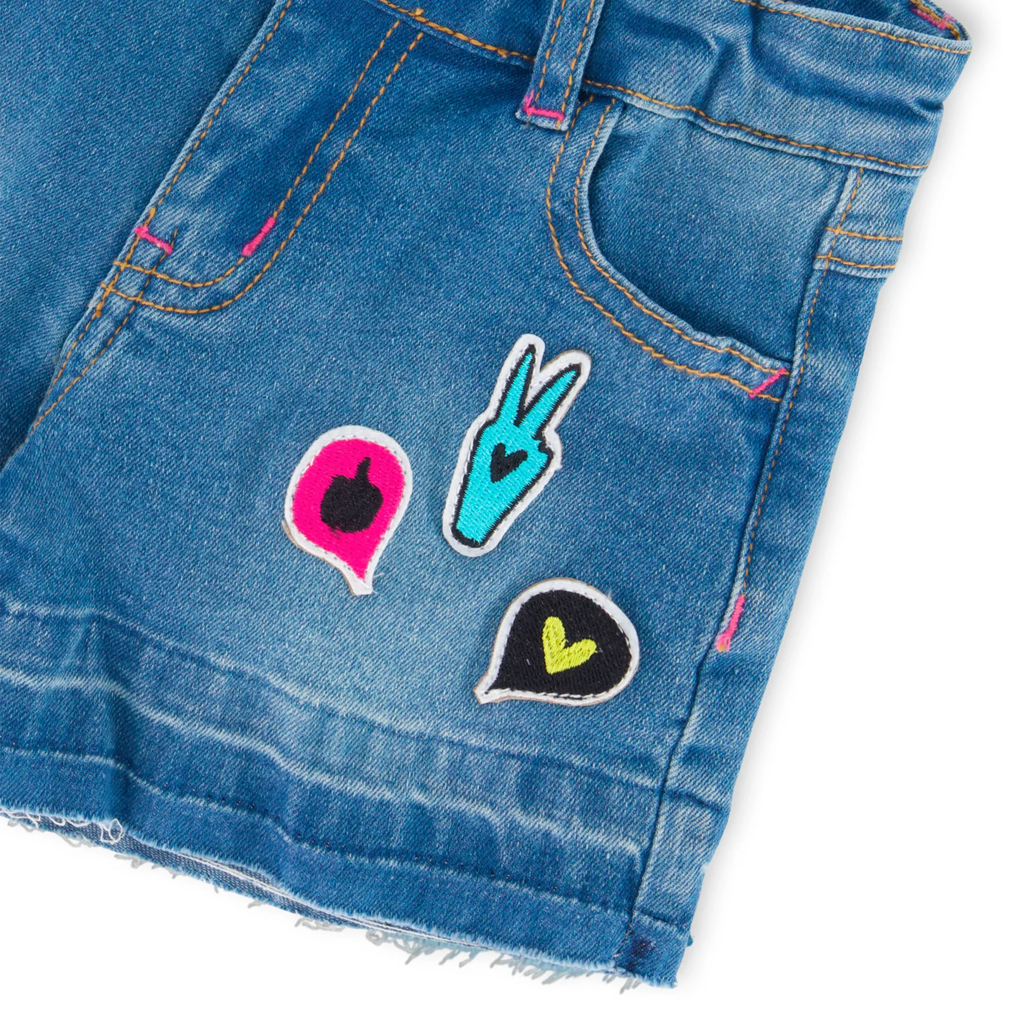 Deux par Deux Short Denim Copines 3-6ans