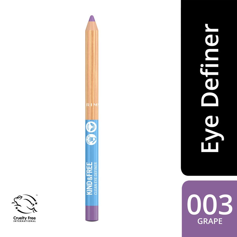 Rimmel London Kind & Free Clean Eyeliner Pencil 003 Grape 1.1g