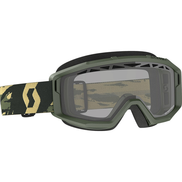 Scott - Masque Primal Enduro - 2021 Camouflage Vert / Jaune