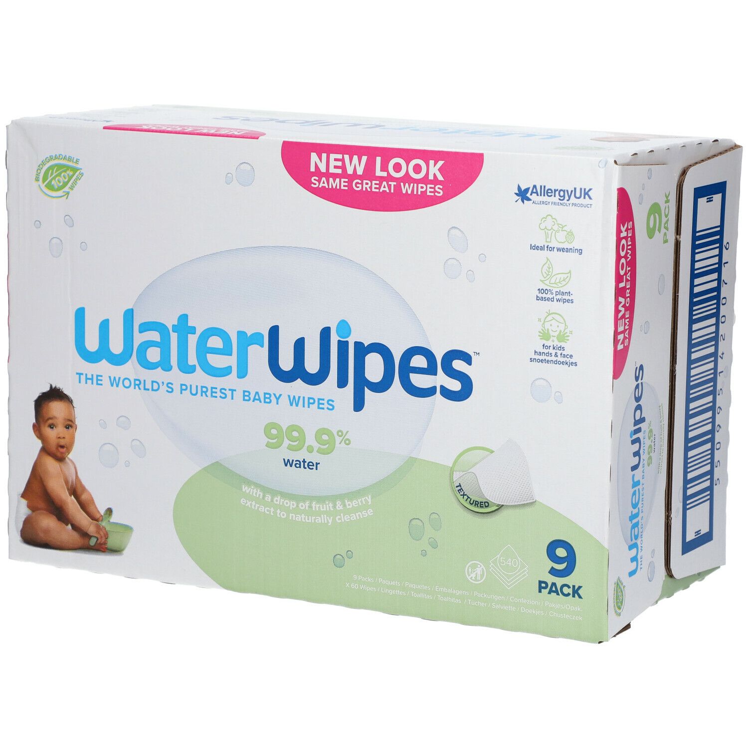WaterWipes® Feuchttücher