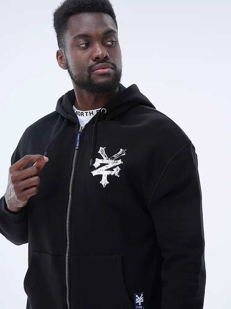 ZOO YORK Kapuzensweater - Hoodie  schwarz