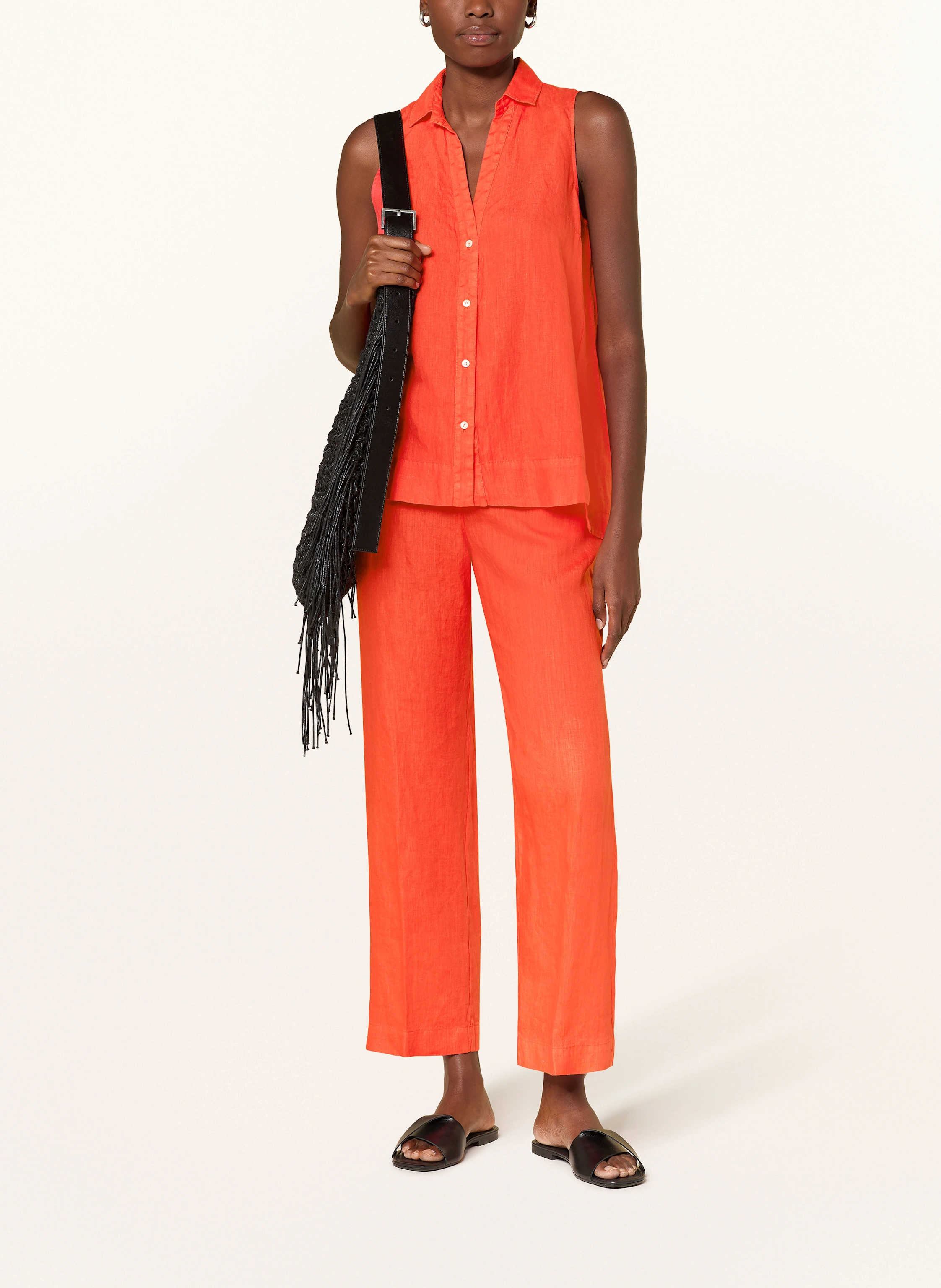 ROSSO35 Culotte aus Leinen
