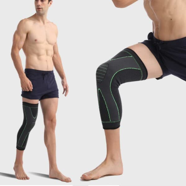Kompresjonshylse for Kne - Knestøtte/Knebeskyttelse med Compression XXL