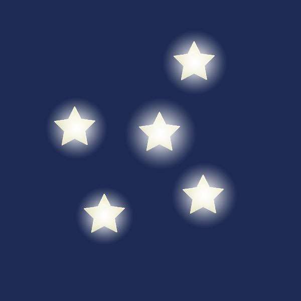 VedesGlow Sterne 9 cm