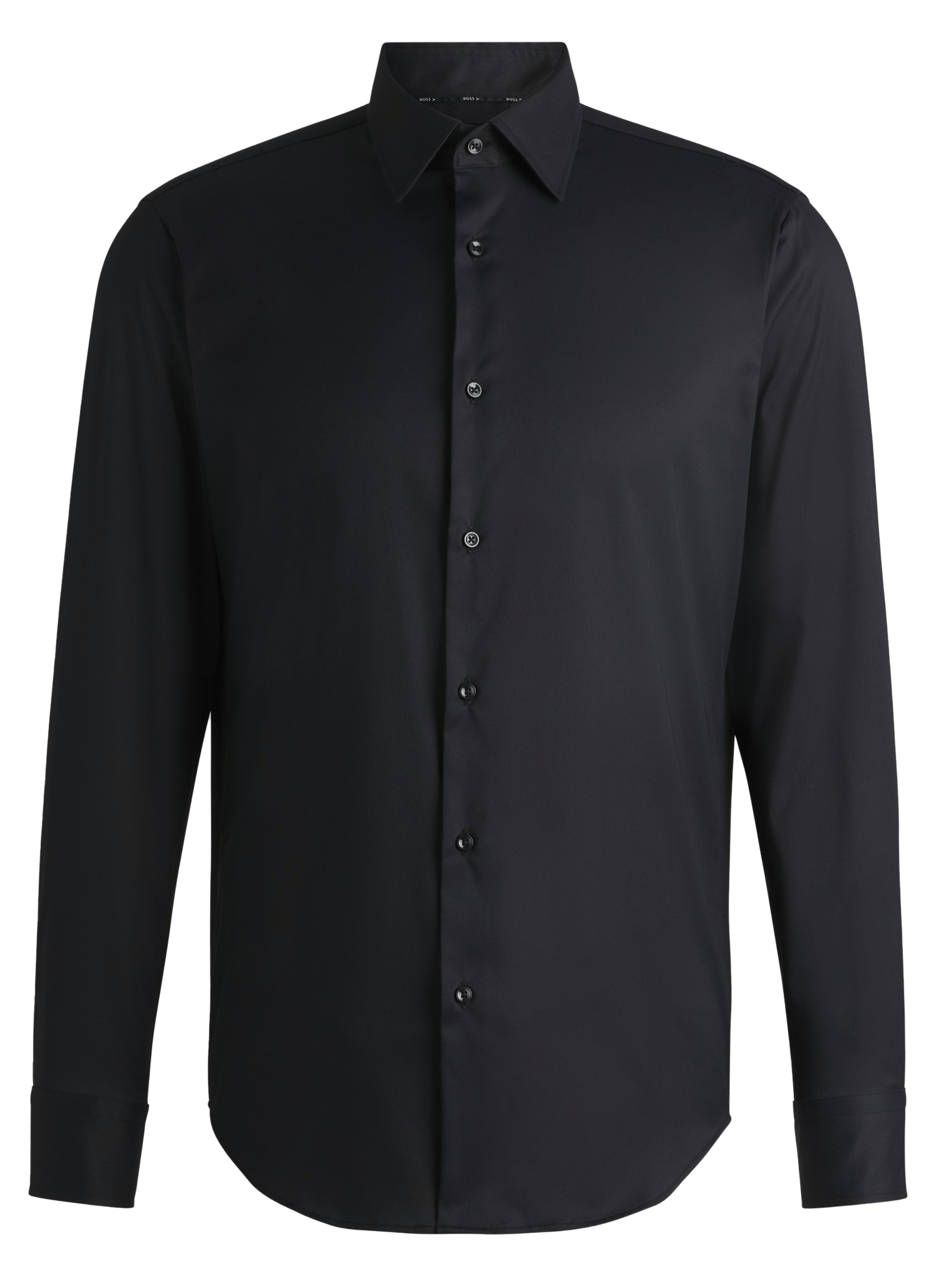 Chemise de ville regular| Noir