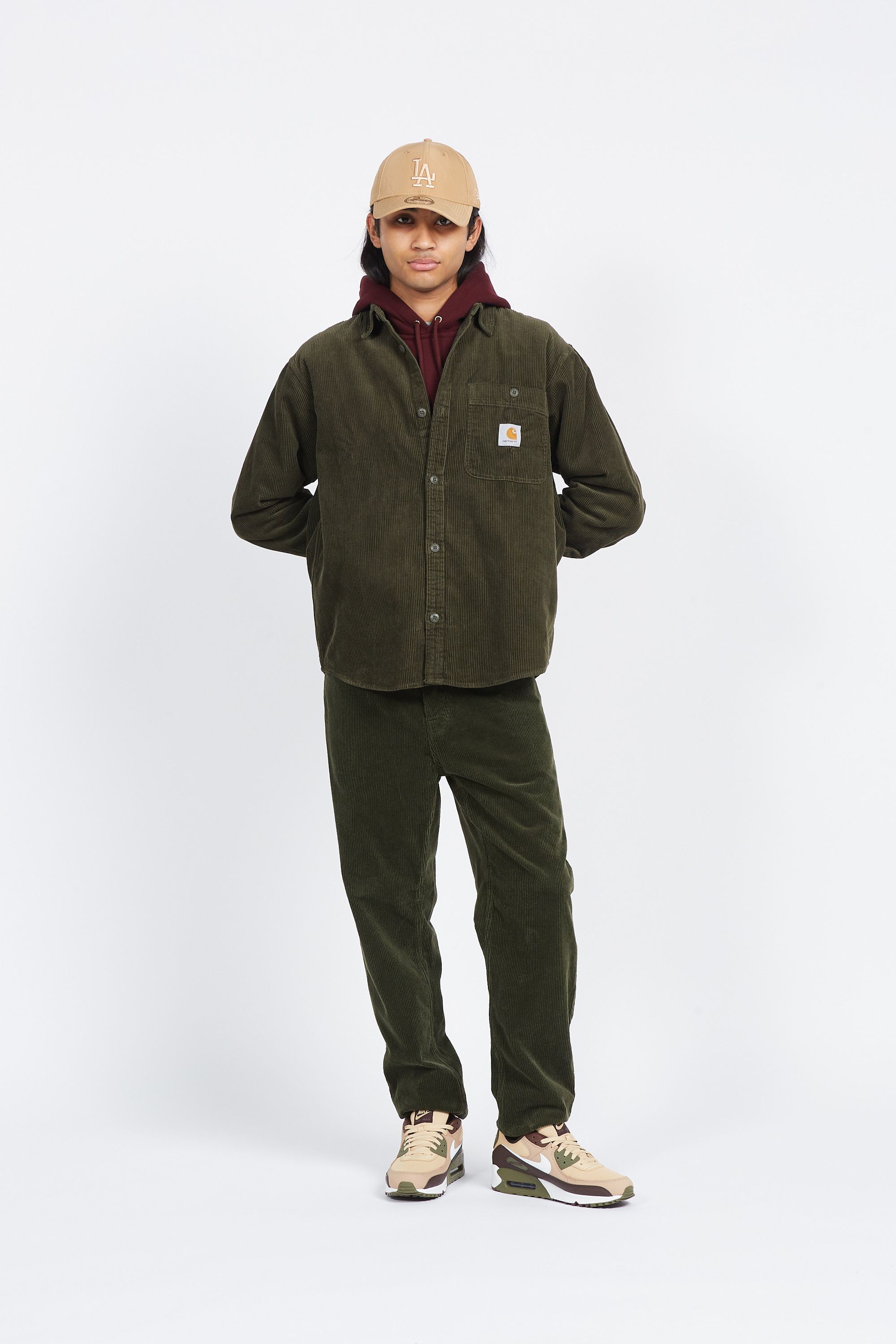 CARHARTT WIP Sur-Chemise L/S FLINT  Kaki