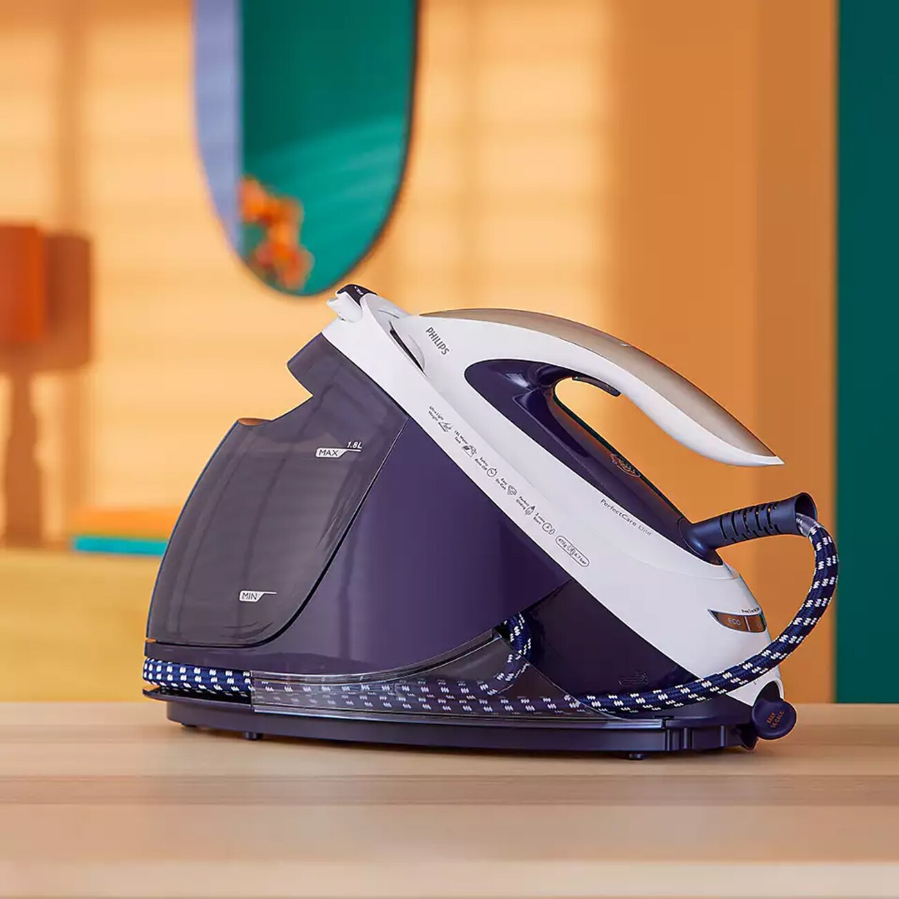 Philips GC9635/20 PerfectCare Elite blau Dampfbügelstation