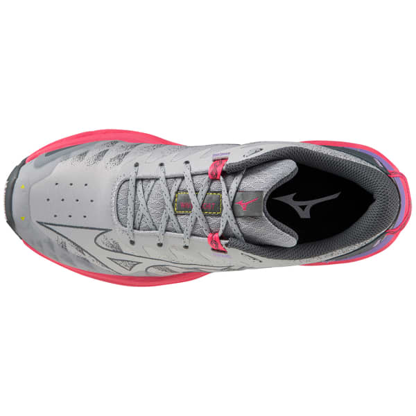 Chaussure trail MIZUNO WAVE DAICHI 7 W PEARL BLUE/HIGH-VIS PINK/PURPLE PUNCH