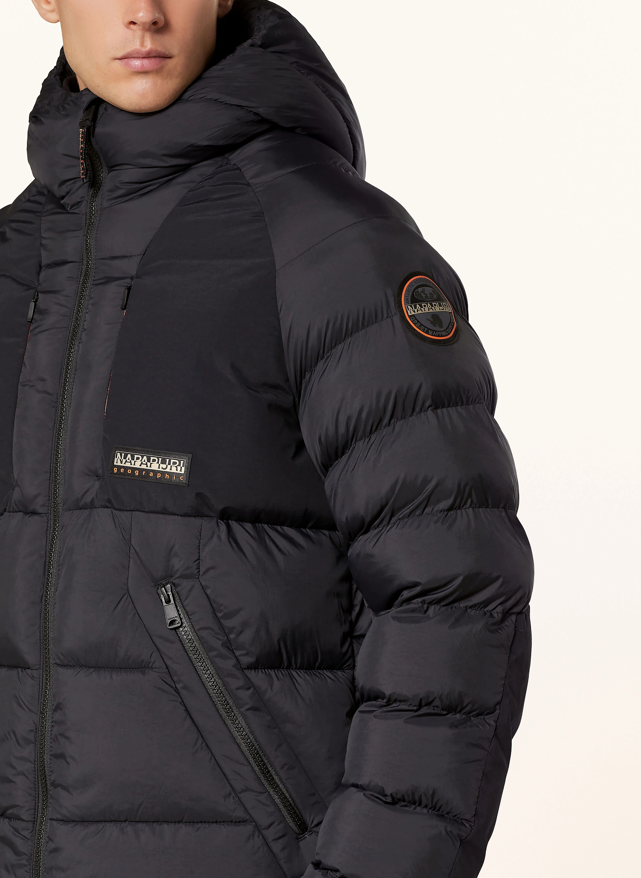 NAPAPIJRI Steppjacke A-MOESA im Materialmix
