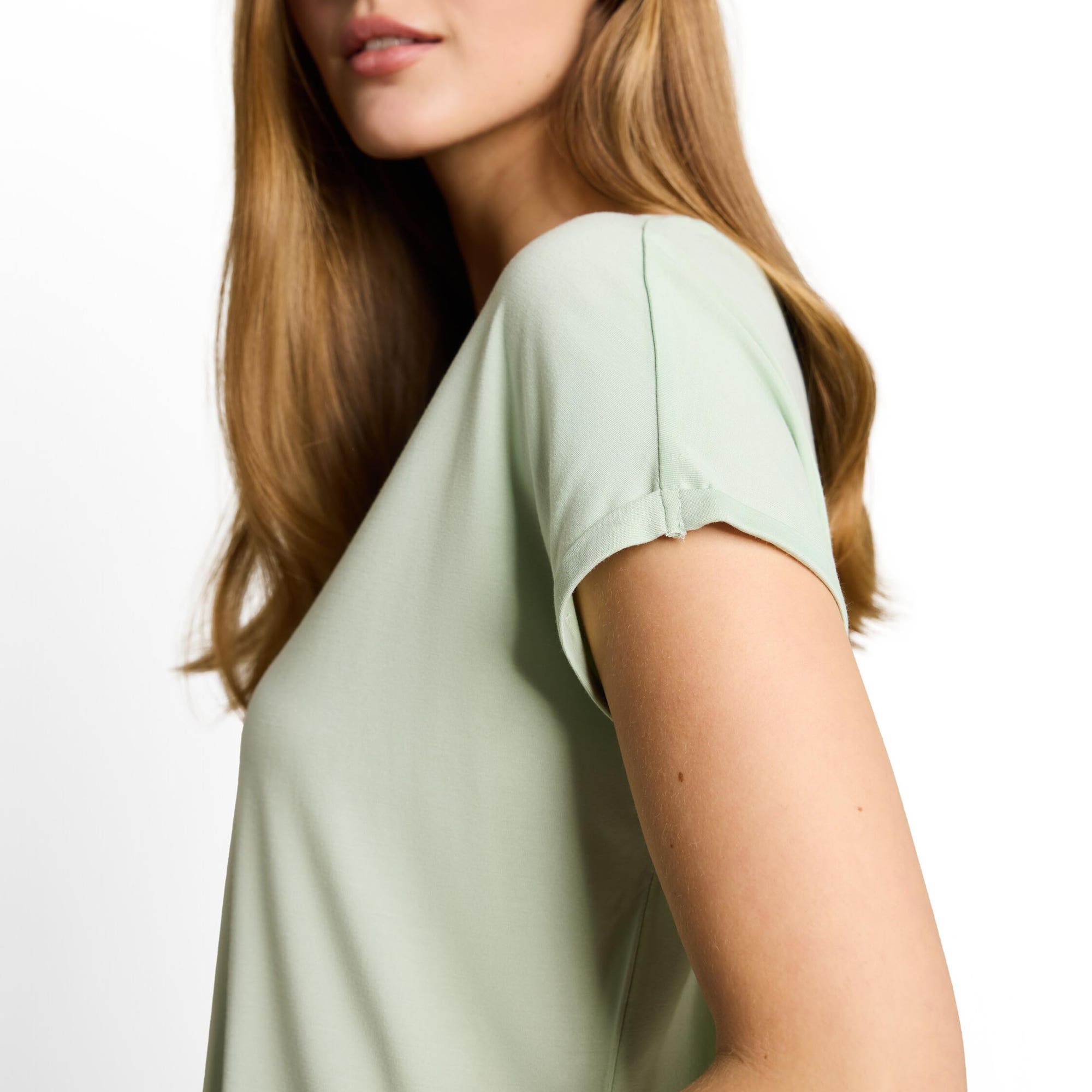 T-shirt Femme vert clair