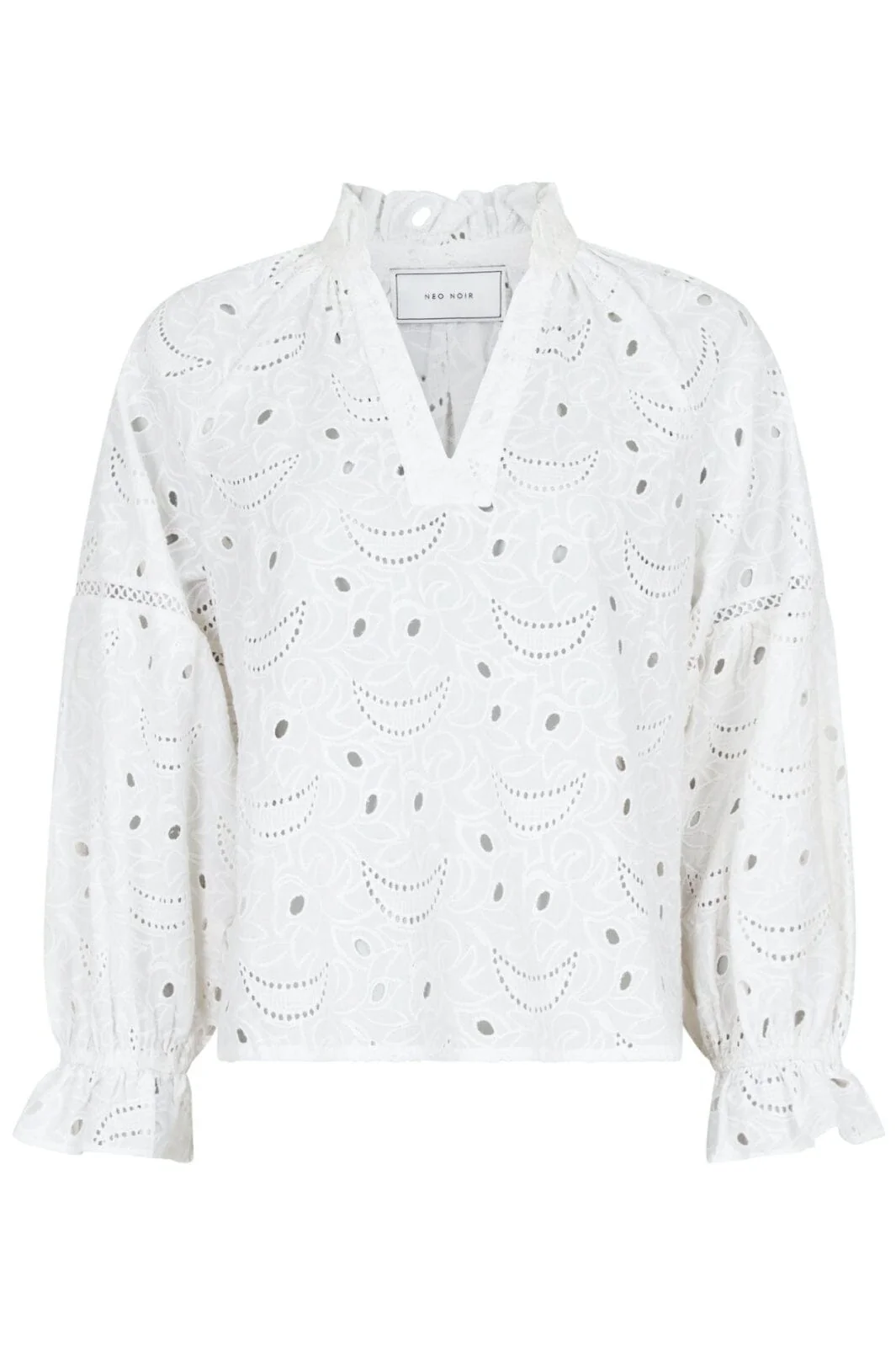 Neo Noir Micah Emb Blouse