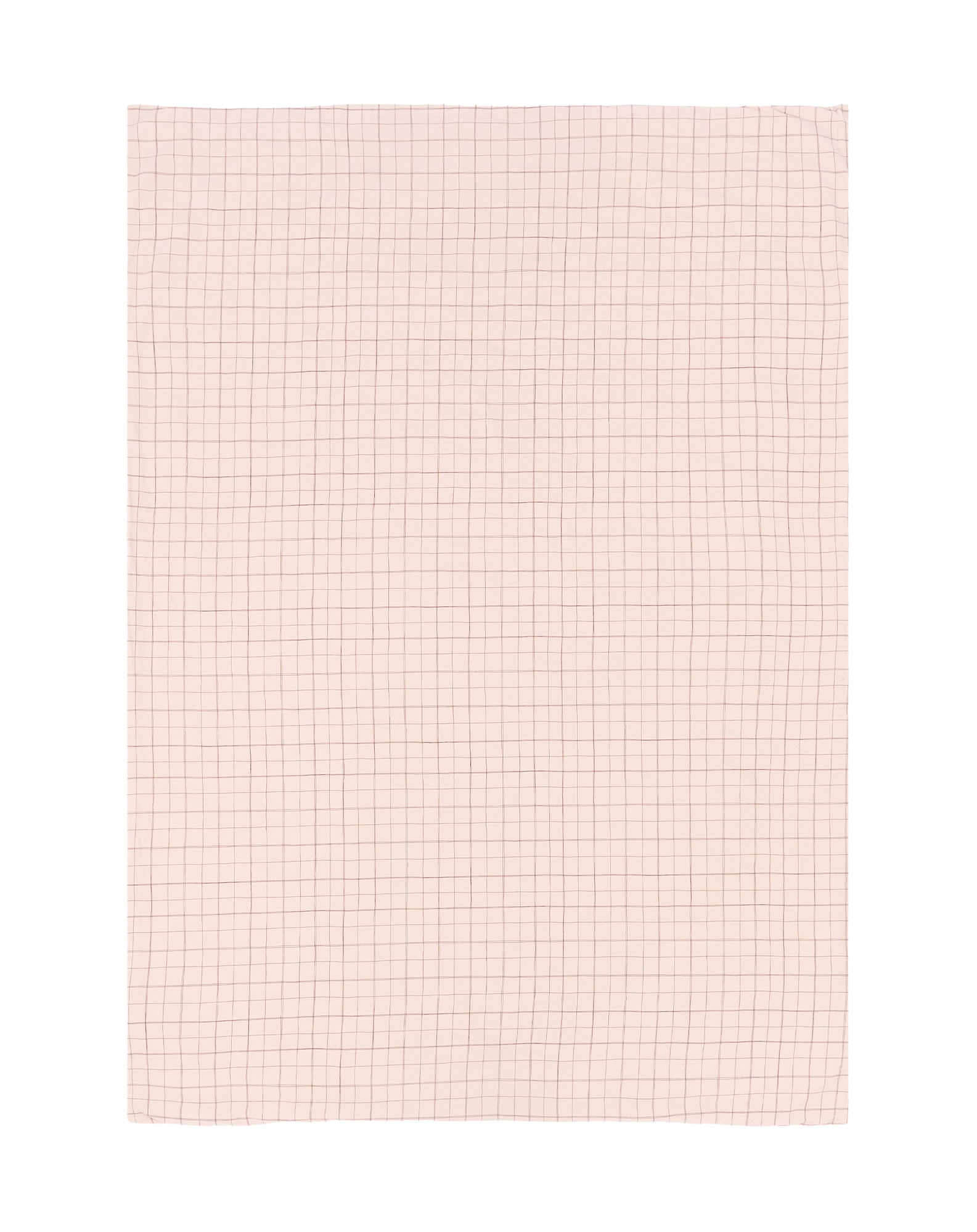 Housse de couette enfant l1n0en lin français et coton bio lavés | Rose