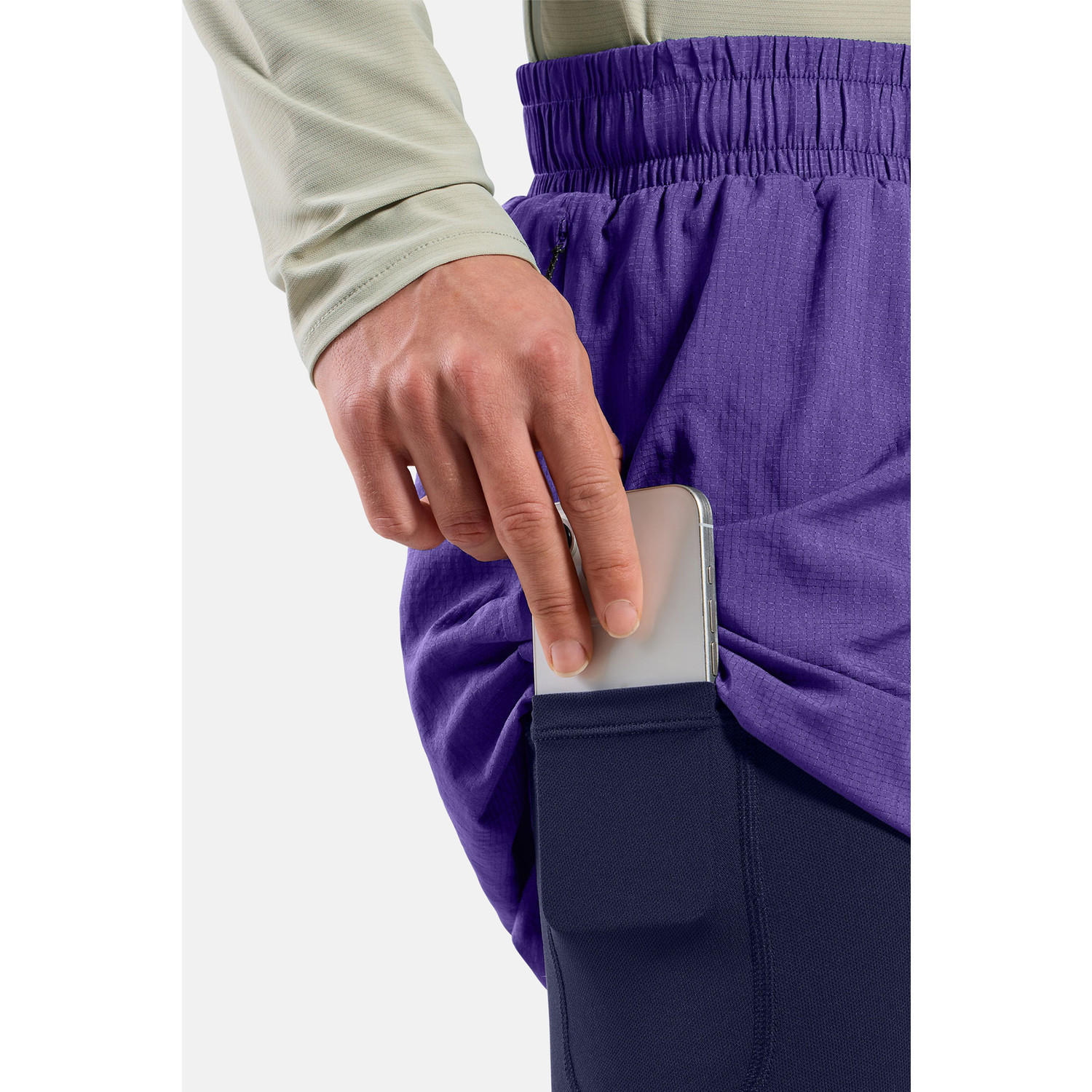 Odlo ZeroWeight 5'' 2in1 Short Heren