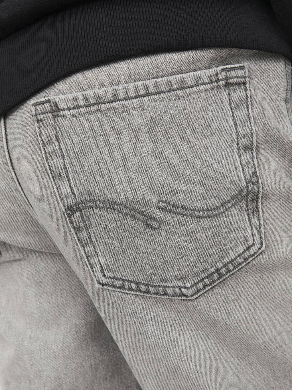 JACK & JONES loose fit jeans JJICHRISgrijs