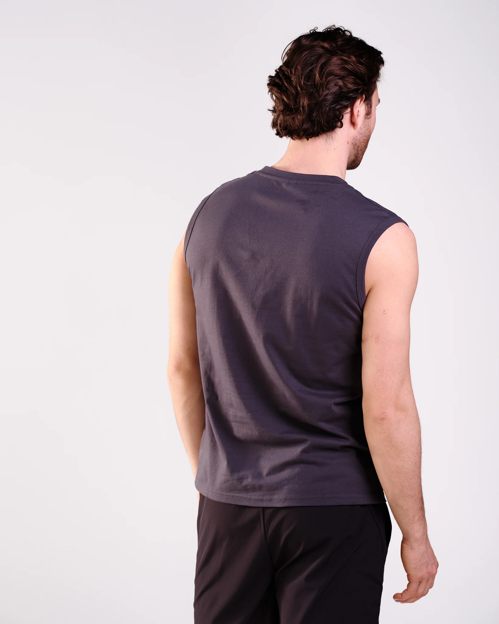 LEVITY Active Logo Tank Dark Navy