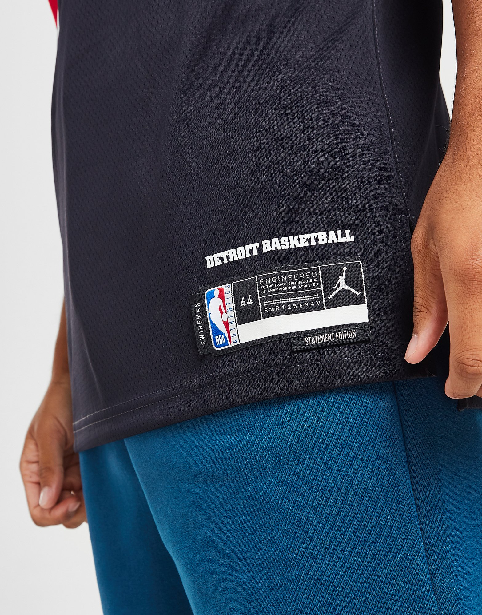 Jordan Maillot NBA Detroit Pistons Cunningham #2 Swingman Homme