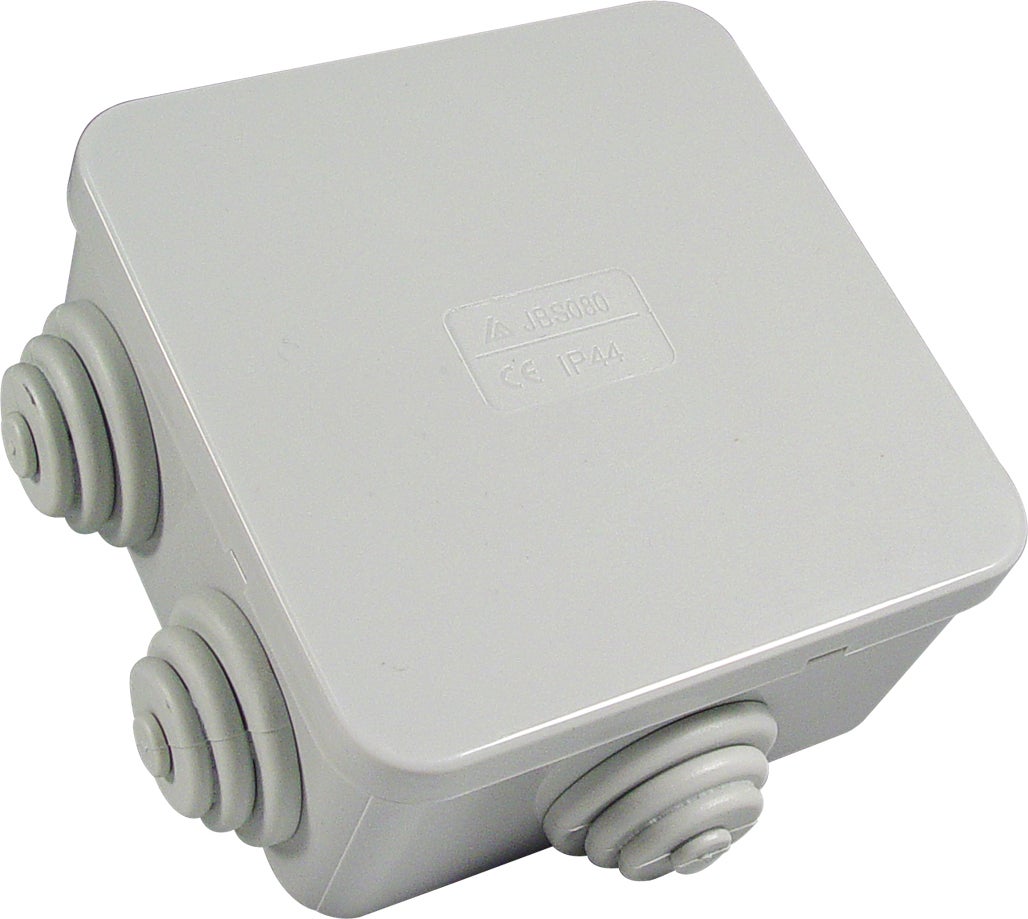 Calex universele lasdoos grijs 8,5 x 8,5 x 5 cm