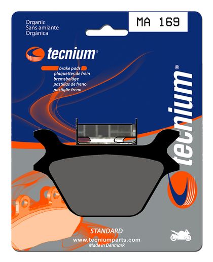 Plaquettes de freins Tecnium route organique - MA169