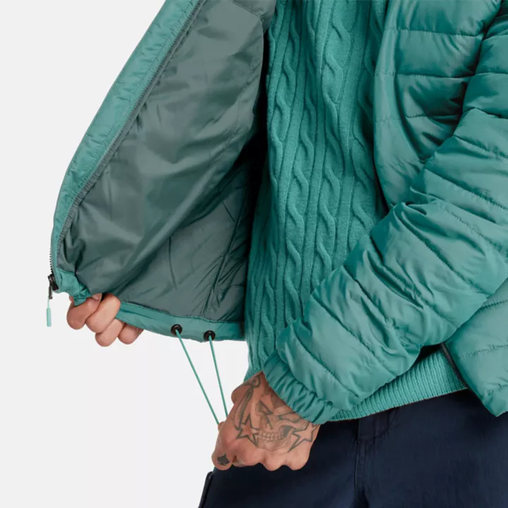 Veste déperlante Axis Peak pour homme en bleu sarcelle