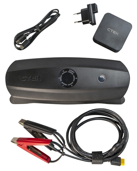CS FREE – 4-in-1-Gerät Batterieladegerät / Wartungsgerät / Adaptiver Booster / Power Bank