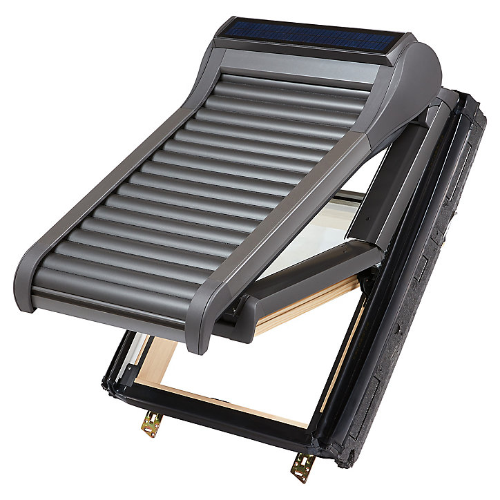 Volet roulant solaire Site 78 x 98 cm