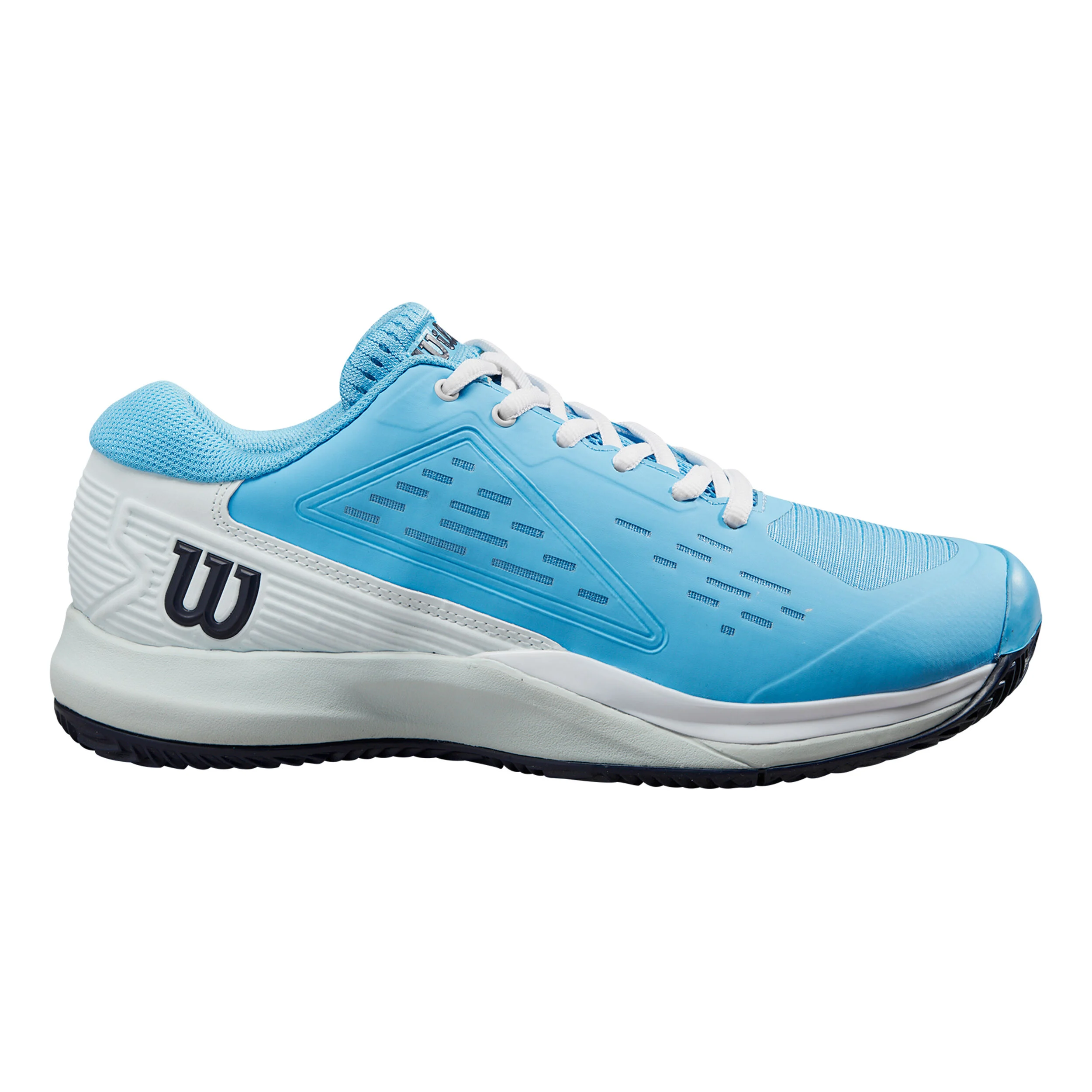 Wilson Rush Pro ACE CLY Chaussure Terre Battue Femmes - Bleu Clair , Blanc